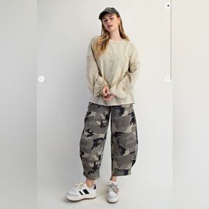 Beige Embroidered Women's Top